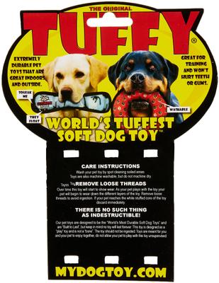 Show full view: Tuffy's T-Rex Dinosaur Plush Dog Toy, T-Rex slide 5 of 11