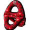 Show in main carousel: Tuffy's Ultimate 3-Way Ring Squeaky Plush Dog Toy, Red Paws slide 1 of 6