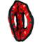 Show in main carousel: Tuffy's Ultimate 3-Way Ring Squeaky Plush Dog Toy, Red Paws slide 2 of 6