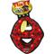 Show in main carousel: Tuffy's Ultimate 3-Way Ring Squeaky Plush Dog Toy, Red Paws slide 3 of 6