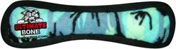 Tuffy's Ultimate Bone Squeaky Plush Dog Toy, Camo Blue
