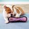 Show in main carousel: Tuffy's Ultimate Bone Squeaky Plush Dog Toy, Pink Leopard slide 5 of 12