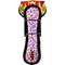 Show in main carousel: Tuffy's Ultimate Bone Squeaky Plush Dog Toy, Pink Leopard slide 6 of 12
