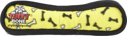 Tuffy's Ultimate Bone Squeaky Plush Dog Toy, Yellow Bones