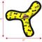 Show in main carousel: Tuffy's Ultimate Bowmerang Squeaky Plush Dog Toy, Yellow Bones slide 2 of 12