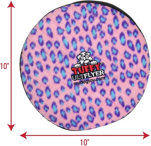 Tuffy's Ultimate Flyer Squeaky Plush Dog Toy