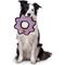 Show in main carousel: Tuffy's Ultimate Gear Ring Squeaky Plush Dog Toy, Pink Leopard slide 4 of 10