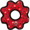 Show in main carousel: Tuffy's Ultimate Gear Ring Squeaky Plush Dog Toy, Red Paws slide 1 of 9