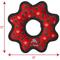 Show in main carousel: Tuffy's Ultimate Gear Ring Squeaky Plush Dog Toy, Red Paws slide 2 of 9