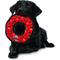 Show in main carousel: Tuffy's Ultimate Ring Squeaky Plush Dog Toy, Red Paws slide 3 of 7