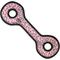 Show in main carousel: Tuffy's Ultimate Tug-O-War Squeaky Plush Dog Toy, Pink Leopard slide 1 of 8
