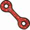 Show in main carousel: Tuffy's Ultimate Tug-O-War Squeaky Plush Dog Toy, Red Paws slide 1 of 8