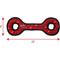 Show in main carousel: Tuffy's Ultimate Tug-O-War Squeaky Plush Dog Toy, Red Paws slide 2 of 8