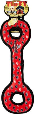 Show full view: Tuffy's Ultimate Tug-O-War Squeaky Plush Dog Toy, Red Paws slide 5 of 8