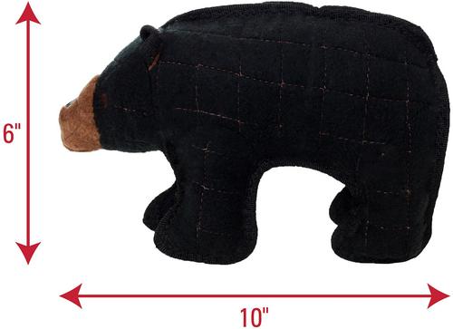 Show full view: Tuffy's Zoo Bear Plush Dog Toy, Jr slide 2 of 7