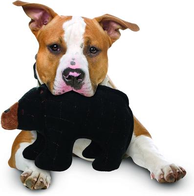 Show full view: Tuffy's Zoo Bear Plush Dog Toy, Jr slide 3 of 7