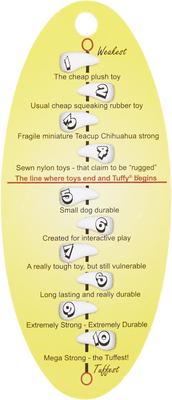 Show full view: Tuffy's Zoo Giraffe Plush Dog Toy slide 9 of 11