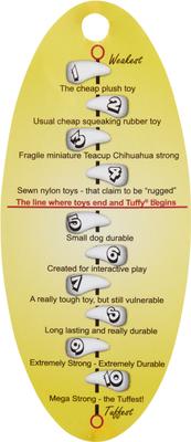 Show full view: Tuffy's Zoo Hippo Hilda Plush Dog Toy, Jr slide 7 of 9