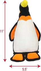 Tuffy's Zoo Penguin Peabody Plush Dog Toy slide 2 of 8