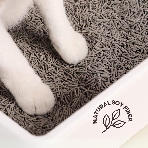 tuft + paw Really Great Cat Litter Unscented Low-Tracking, Flushable Tofu Cat Litter, 9.25-lb bag