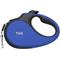 Show in main carousel: TUG Nylon Tape Retractable Dog Leash, Blue, Medium: 16-ft long slide 1 of 6