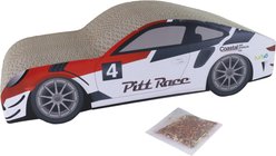 Turbo Race Car Cat Scratcher Toy, Red