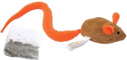 Turbo Tail Cat Toy with Catnip, Crinkle Mouse