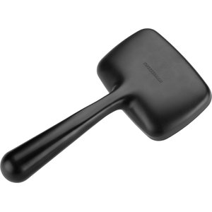 Tweezerman Coated Tip Ergonomic Handle Cat & Dog Slicker Brush, Black, Large