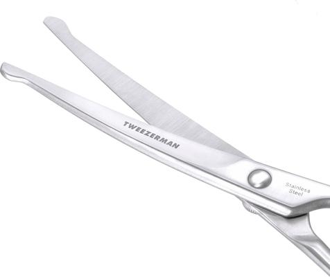 Show full view: Tweezerman Stainless Steel Curved Dog & Cat Grooming Shears, 7-in slide 2 of 11