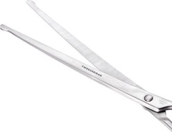 Tweezerman Stainless Steel Curved Dog & Cat Grooming Shears, 9-in slide 2 of 9