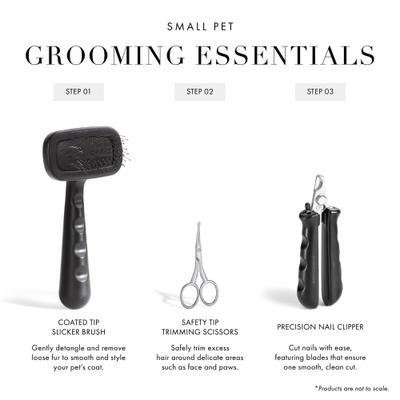 Show full view: Tweezerman Stainless Steel Dog & Cat Safety Tip Trimming Scissors slide 9 of 11