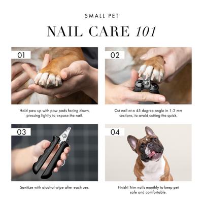 Show full view: Tweezerman Professional Trimmer Stainless Steel Cat & Dog Nail Clipper, Small slide 7 of 11
