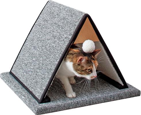 Show full view: Two By Two Acorn 15-in Jute Scratching Post Cat Tree slide 2 of 10