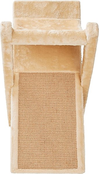 Show full view: Two By Two Baldwin 30-in Faux-Fur Scratching Post Cat Tree slide 5 of 10