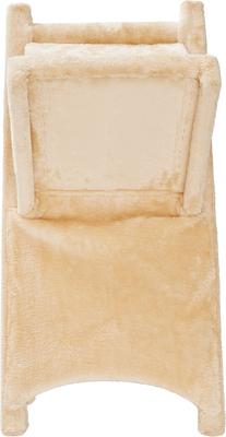 Show full view: Two By Two Baldwin 30-in Faux-Fur Scratching Post Cat Tree slide 7 of 11
