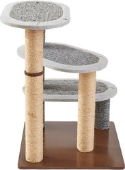 Two By Two Butternut 22.5-in Faux-Fur Scratching Post Cat Tree slide 2 of 9