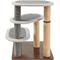 Show in main carousel: Two By Two Butternut 22.5-in Faux-Fur Scratching Post Cat Tree slide 7 of 10