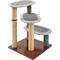 Show in main carousel: Two By Two Butternut 22.5-in Faux-Fur Scratching Post Cat Tree slide 2 of 10