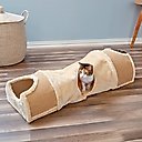 Two By Two Cameo 31 to 59-in Faux-Fur Scratching Tunnel Cat Tree
