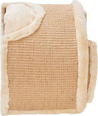 Show full view: Two By Two Cameo 31 to 59-in Faux-Fur Scratching Tunnel Cat Tree slide 4 of 10