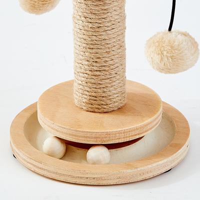 Show full view: Two By Two Chestnut 9-in Jute Scratching Post Cat Scratcher slide 8 of 11