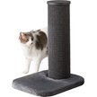 Show in main carousel: Two By Two City Cat Deluxe European 24-in Faux-Fur Cat Scratching Post, Grey slide 3 of 4