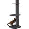 Show in main carousel: Two By Two City Cat Deluxe European 58-in Faux Fur Cat Tree, Grey slide 3 of 4