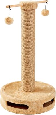 Show full view: Two By Two Coconut 30-in Jute Scratching Post Cat Scratcher slide 3 of 10