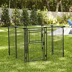 Two By Two Dog Kennel, Black Diamond, 48-in