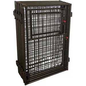 Two By Two Dog Kennel, Black Diamond, 48-in