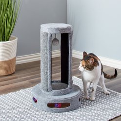 Two By Two Hazelnut 22-in Carpet Scratching Post Cat Scratcher