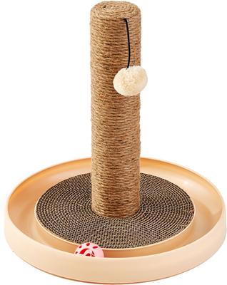Show full view: Two By Two Pecan 30-in Jute Scratching Post Cat Scratcher slide 5 of 9