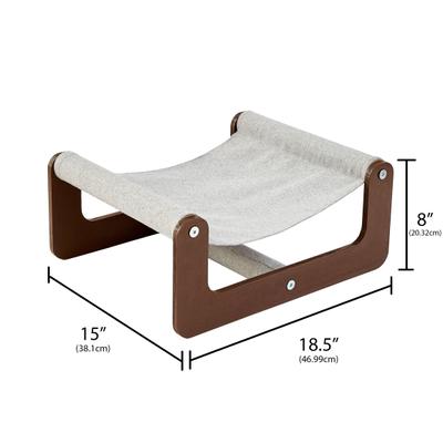 Show full view: Two By Two Pinyon 30-in Canvas Scratching Post Cat Scratcher slide 3 of 11