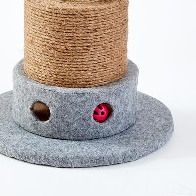 Show full view: Two By Two Pistachio 19-in Jute Scratching Post Cat Scratcher slide 8 of 10